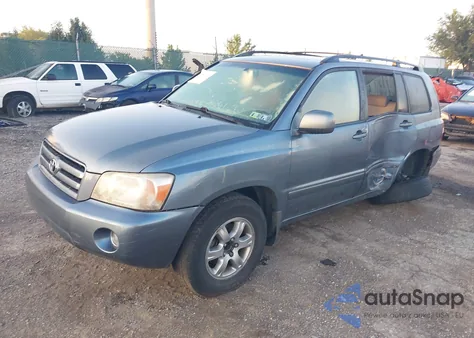 2006 Toyota Highlander V6 z USA, uszkodzony, nr VIN JTEEP21AX60157804